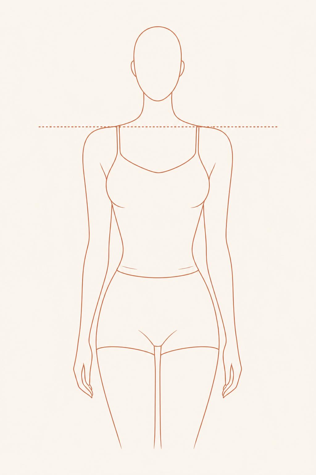 Strawberry body shape illustration